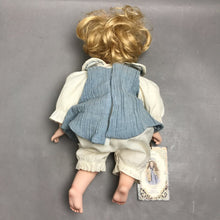 Load image into Gallery viewer, Victoria Rosewood Blonde Porcelain/Cloth Girl Doll (~16")
