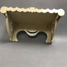 Load image into Gallery viewer, Vintage Painted Wall Shelf (7x14x7)

