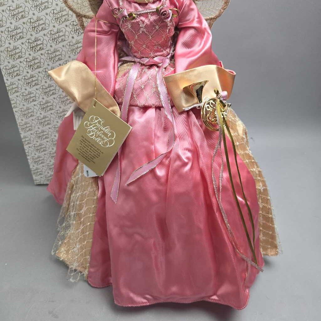 Franklin Mint Porcelain Victorian Angel Doll (19