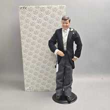 Load image into Gallery viewer, Franklin Mint John F. Kennedy Porcelain Groom Doll (~17")
