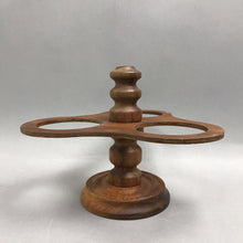 Load image into Gallery viewer, Mid Century Wooden Condiment Server Holder (7x8)
