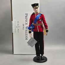 Load image into Gallery viewer, Danbury Mint Prince William Royal Wedding Porcelain Groom Doll (~17")
