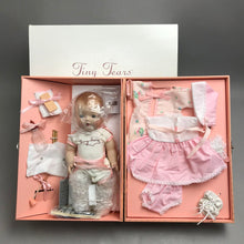 Load image into Gallery viewer, Danbury Mint "Tiny Tears" Porcelain Doll Set (~13x9.5x5)
