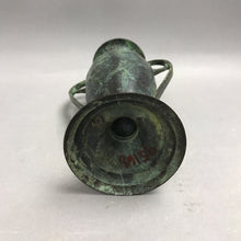 Load image into Gallery viewer, Mediterranean Style Green Patina Brass Vessel (10")
