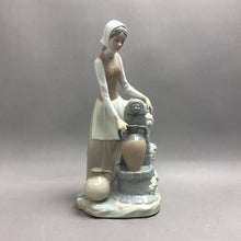 Load image into Gallery viewer, Nao by Lladro "Girl At The Fountain" Porcelain Figurine (12")

