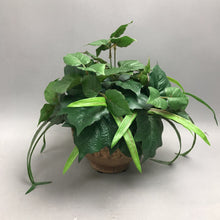 Load image into Gallery viewer, Faux Ivy Arrangement In Ceramic Pot (10")
