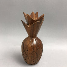 Load image into Gallery viewer, Teak Wood Pineapple Decor (6")
