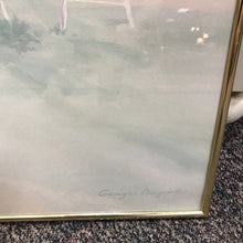 Load image into Gallery viewer, Framed Sunset Landscape Signed George Auguste (24x30)
