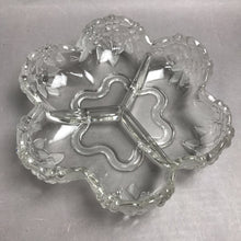 Load image into Gallery viewer, Vintage Mikasa Walther Crystal Carmen Divided Serving Bowl (10x2.5)

