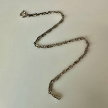 Load image into Gallery viewer, Italian Sterling Singapore Chain Bracelet (7")
