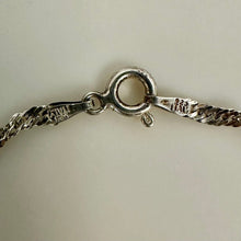 Load image into Gallery viewer, Italian Sterling Singapore Chain Bracelet (7")
