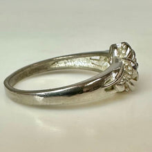 Load image into Gallery viewer, Sterling Rose Ring sz 8.75
