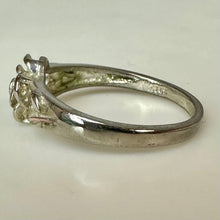 Load image into Gallery viewer, Sterling Rose Ring sz 8.75
