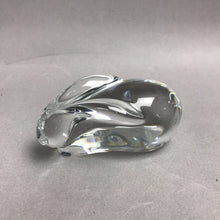 Load image into Gallery viewer, Atlantis Elegant Art Glass Crystal Rabbit Paperweight Signed (4")
