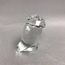 Load image into Gallery viewer, Atlantis Elegant Art Glass Crystal Owl Paperweight Signed (4")
