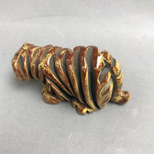 Load image into Gallery viewer, Vintage Artesania Rinconada Clay Tiger Figurine (4")
