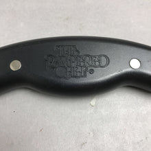Load image into Gallery viewer, Pampered Chef Crinkle Cutter Chopper Curved Blade w/Cover (7.5")
