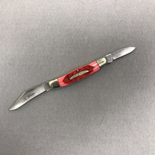 Load image into Gallery viewer, Parker Cutlery Co Red Pocket Knife, 'The Whittler' (~7.25")
