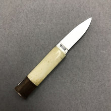 Load image into Gallery viewer, Parker / Eagle Bone &amp; Surgical Steel Bulet Knife (4")
