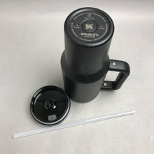 Load image into Gallery viewer, Stanley 40 oz Stainless Steel H2.0 FlowState Quencher Tumbler Black 2.0 (10.5")

