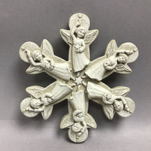 Load image into Gallery viewer, Angel Snowflake Wall Decor (7")
