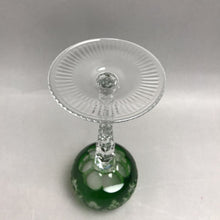 Load image into Gallery viewer, Nachtmann Emerald/Green Cut To Clear Traube Grape Hock Wine Glass (8 1/4")(2 Available)
