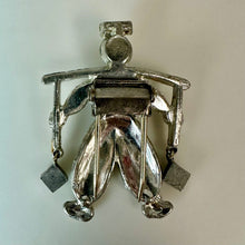 Load image into Gallery viewer, Vintage Dujay Dutch Boy &amp; Girl Rhinestone Jelly Belly Fur Collar Clip Set As-Is (1.5")
