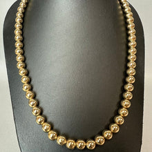 Load image into Gallery viewer, Vintage Napier Goldtone Beaded Necklace (24")
