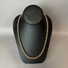 Load image into Gallery viewer, Vintage Napier Goldtone Beaded Necklace (24")
