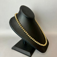 Load image into Gallery viewer, Vintage Napier Goldtone Beaded Necklace (24")
