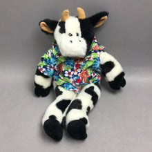 Load image into Gallery viewer, Build-a-Bear Cow Stuffed Animal (~11")
