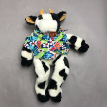 Load image into Gallery viewer, Build-a-Bear Cow Stuffed Animal (~11")
