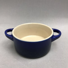 Load image into Gallery viewer, Le Creuset Mini Blue Cocotte Baking Dish (2x4)
