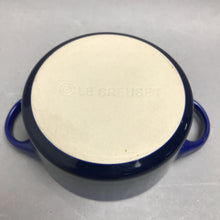 Load image into Gallery viewer, Le Creuset Mini Blue Cocotte Baking Dish (2x4)
