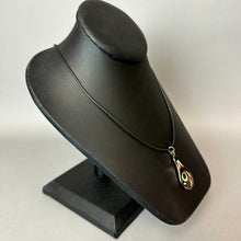 Load image into Gallery viewer, Greg Homer Alaska First Nation Art Silvertone Enamel Pendant on 20" Cord Necklace
