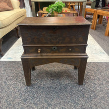 Load image into Gallery viewer, Antique Stand with Drawer AS IS (25x23x12)
