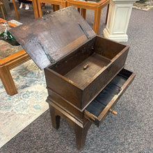 Load image into Gallery viewer, Antique Stand with Drawer AS IS (25x23x12)
