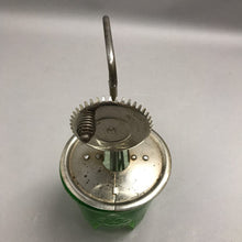 Load image into Gallery viewer, 1930s Antique Uranium Glass 16oz Hand Mixer/Egg Beater UV Glow (10")
