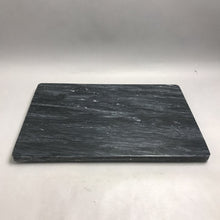 Load image into Gallery viewer, Black/White Marble Cutting Pastry Board (18x12)

