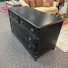 Load image into Gallery viewer, Antique Black 4 Drawer Dresser (29x50x23)
