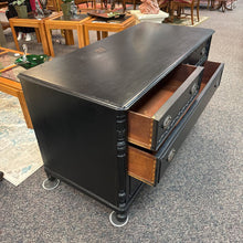 Load image into Gallery viewer, Antique Black 4 Drawer Dresser (29x50x23)
