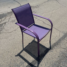 Load image into Gallery viewer, Purple Patio Chair (35x23x27)
