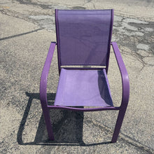 Load image into Gallery viewer, Purple Patio Chair (35x23x27)
