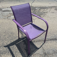 Load image into Gallery viewer, Purple Patio Chair (35x23x27)
