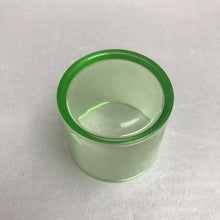 Load image into Gallery viewer, Vintage Green Glass Votive Holder (3.5x3)
