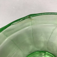 Load image into Gallery viewer, Vintage Green Depression Glass Mixing Bowl AS IS(7x3.5)
