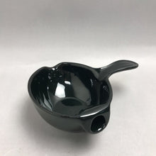Load image into Gallery viewer, Vintage Black Ceramic Sauce Warmer (7x3)
