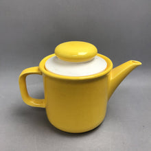 Load image into Gallery viewer, Vintage Common Yellow Porcelain Teapot (10x6) AS IS
