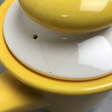 Load image into Gallery viewer, Vintage Common Yellow Porcelain Teapot (10x6) AS IS
