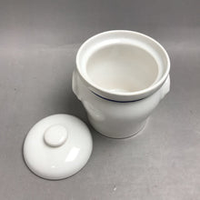 Load image into Gallery viewer, Vintage White Ceramic Canister (7x6)
